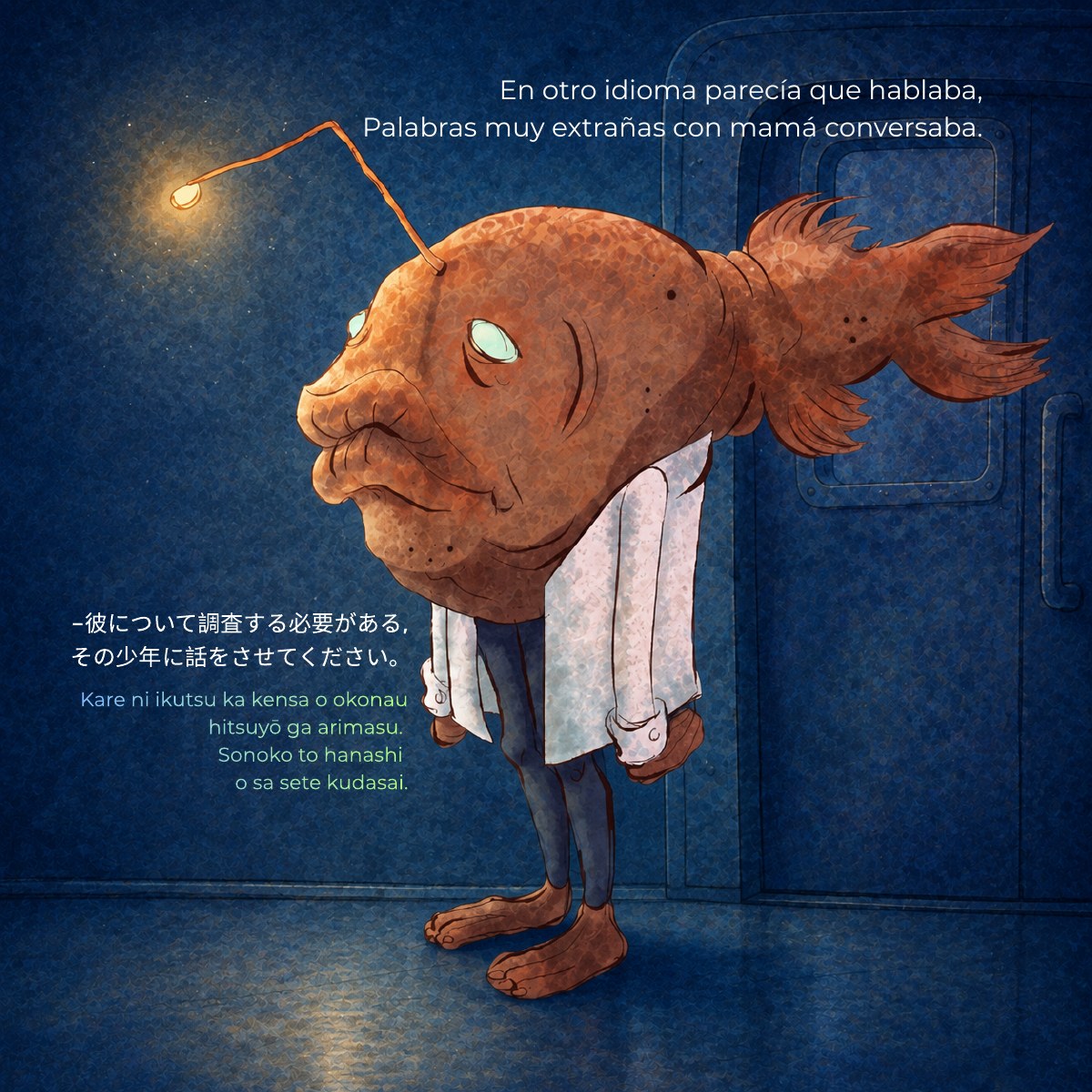 Una criatura imaginaria de la Sala de las Sombras
